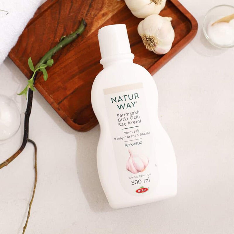 Hair Conditioner - Odorless Garlic for Strong, Soft Hair - TryAladdin