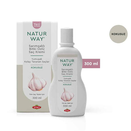 Hair Conditioner - Odorless Garlic for Strong, Soft Hair - TryAladdin