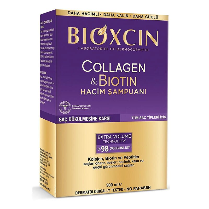 Hair Loss Support Shampoo - Volumizing & Strengthening with Collagen & Biotin - TryAladdin