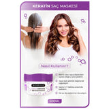 Hair Mask - Intensive Repair for Damaged Hair with Plant Keratins - TryAladdin