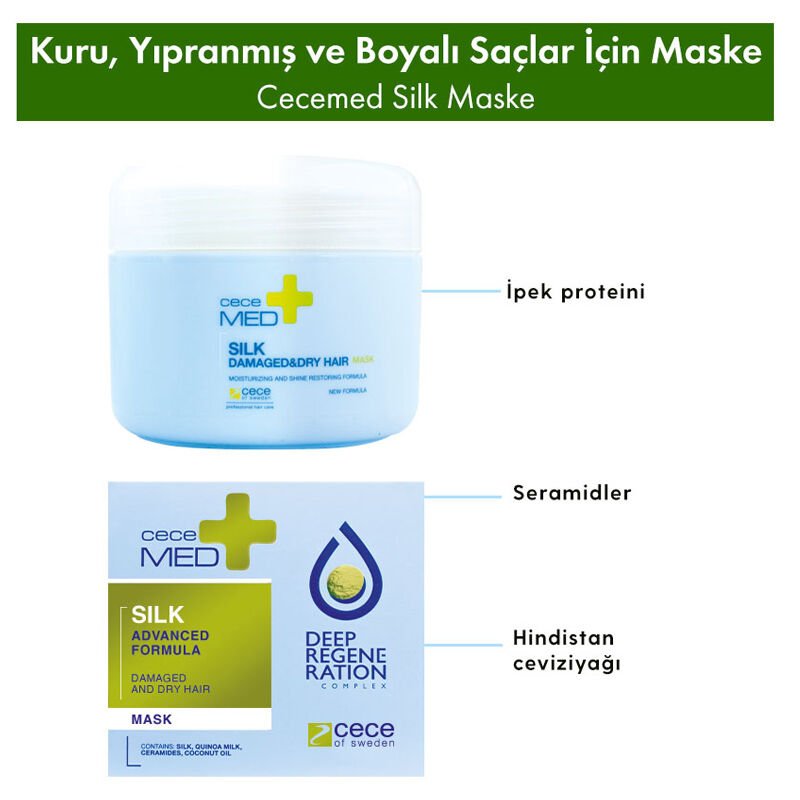Hair Mask - Intensive Repair for Dry, Damaged & Color - Treated Hair - TryAladdin