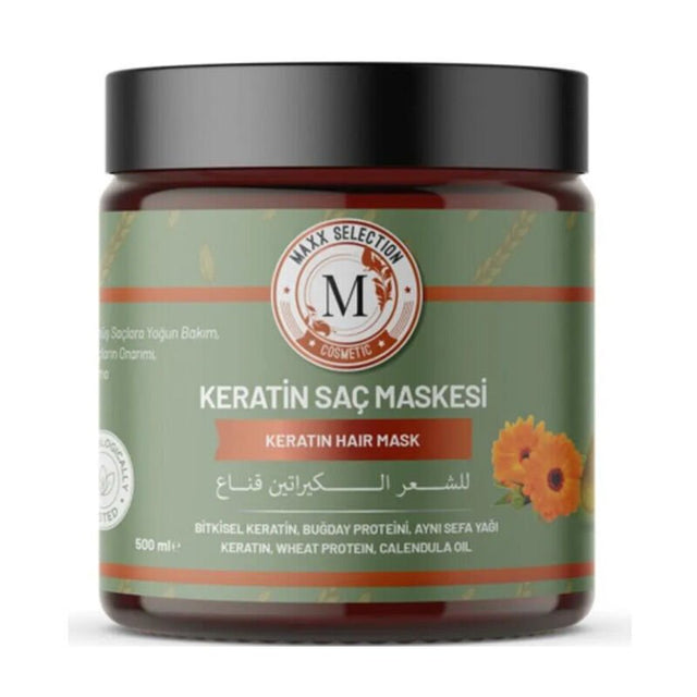 Hair Mask - Keratin & Wheat Protein for Volume & Deep Hydration - TryAladdin