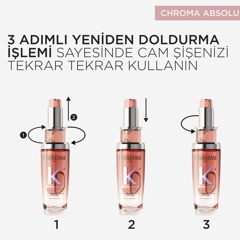 Hair Oil - Chroma Absolu Shine & Protection Refillable Elixir - TryAladdin