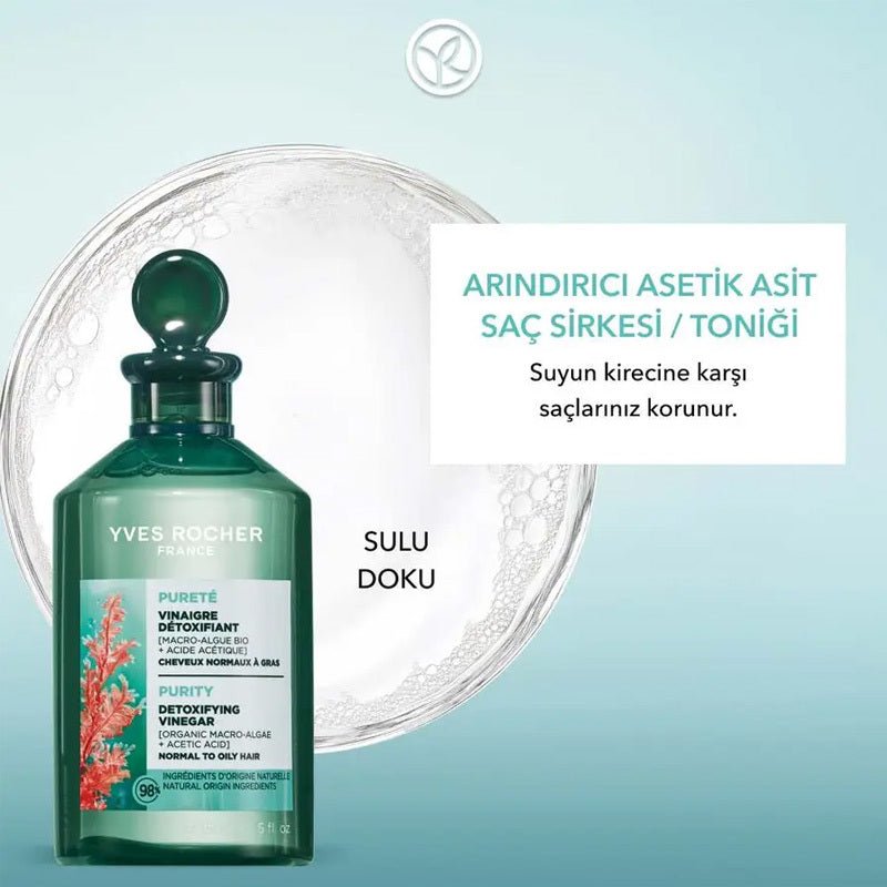 Hair Purifying & Shine - Enhancing Vinegar Toner with Agave & Ocean Algae - TryAladdin