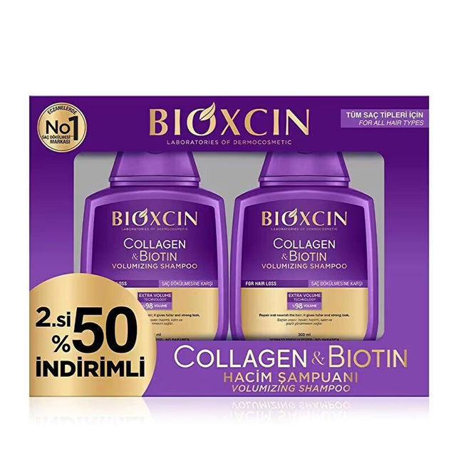 Hair Strengthening & Anti - Hair Loss Shampoo with Hydrolyzed Collagen & Biotin - TryAladdin