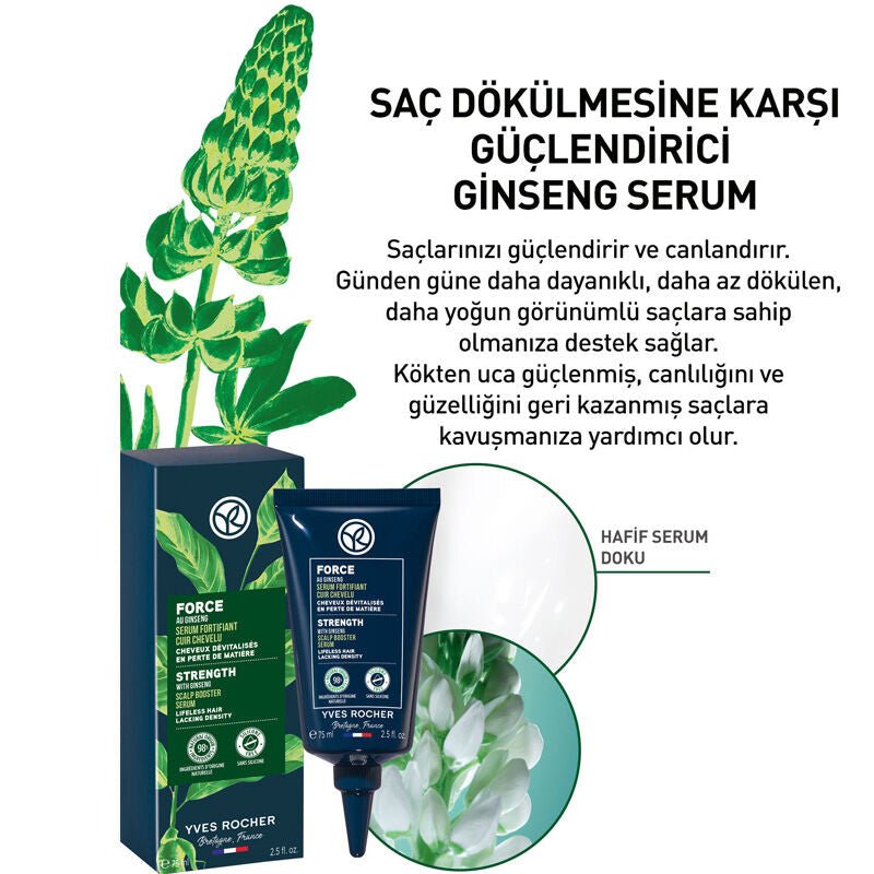 Hair Strengthening & Revitalizing Serum - Ginseng for Scalp Balance - TryAladdin