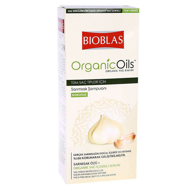 Hair Strengthening Shampoo - Garlic Extract for Hair Loss Prevention, Odorless - TryAladdin