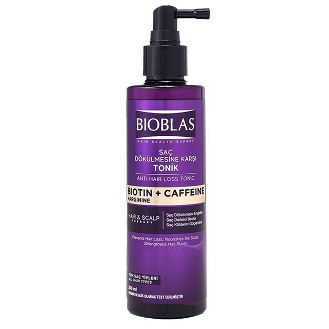 Hair Tonic - Anti - Hair Loss & Strengthening with Biotin, Caffeine - TryAladdin