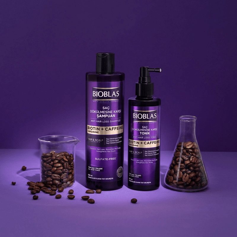 Hair Tonic - Anti - Hair Loss & Strengthening with Biotin, Caffeine - TryAladdin