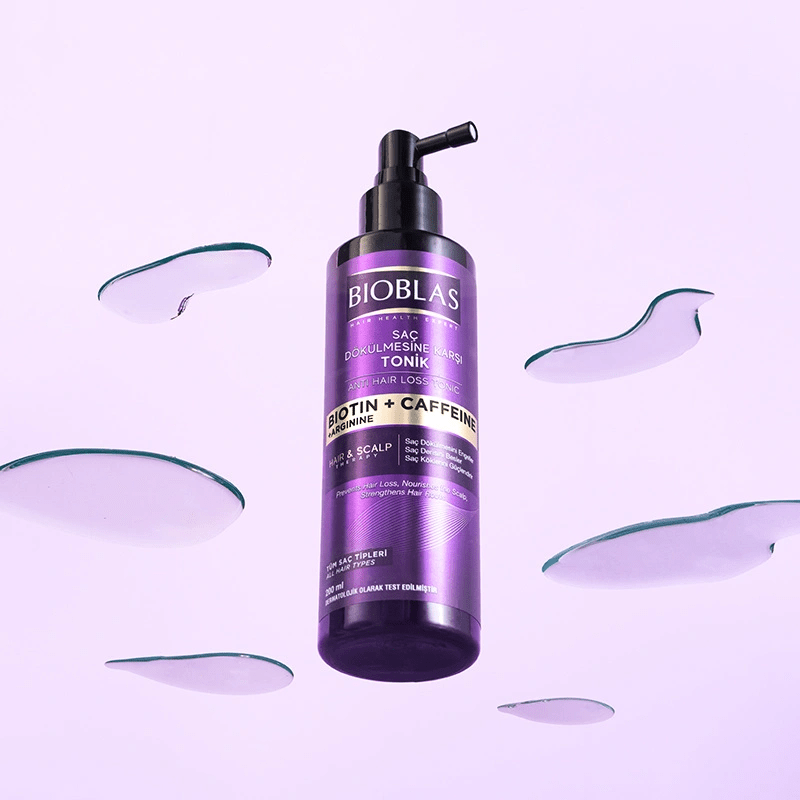 Hair Tonic - Anti - Hair Loss & Strengthening with Biotin, Caffeine - TryAladdin