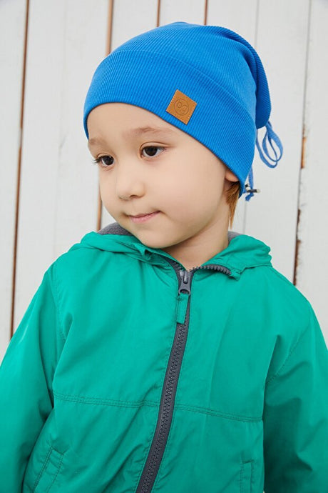 Handmade 100% Cotton Rib Knit Baby Beanie - Skin - Friendly - TryAladdin