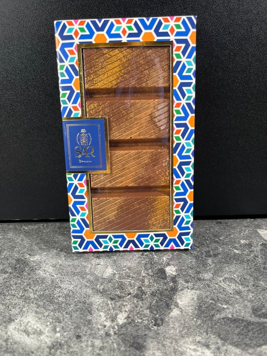 Handmade Dubai Chocolate Tablet - Belgian Chocolate with Pistachio & Roasted Kadayif