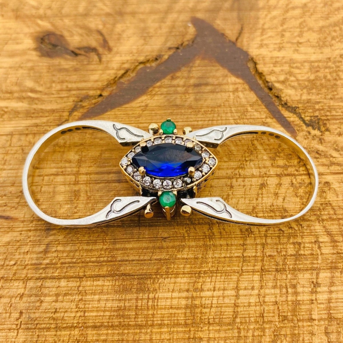 Handmade Multi Stone Ring