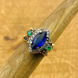 Handmade Multi Stone Ring