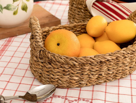 Handwoven Small Wicker Basket for Storage & Decor - TryAladdin