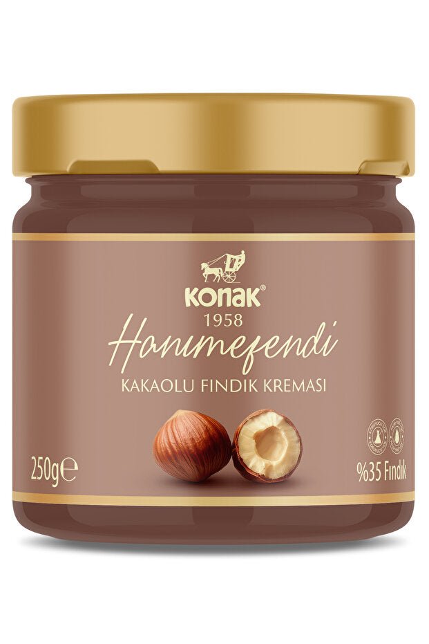 Hanimefendi Premium Cocoa Hazelnut Spread - 250g - TryAladdin