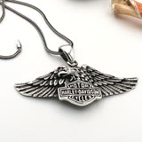 Harley Davidson 925 Sterling Silver Necklace