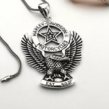 Harley Davidson 925 Sterling Silver Necklace