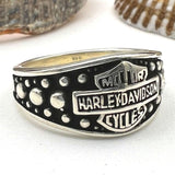 Harley Davidson 925 Sterling Silver Ring