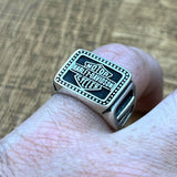 Harley Davidson 925K Sterling Silver Ring