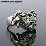 Harley Davidson 925K Sterling Silver Ring