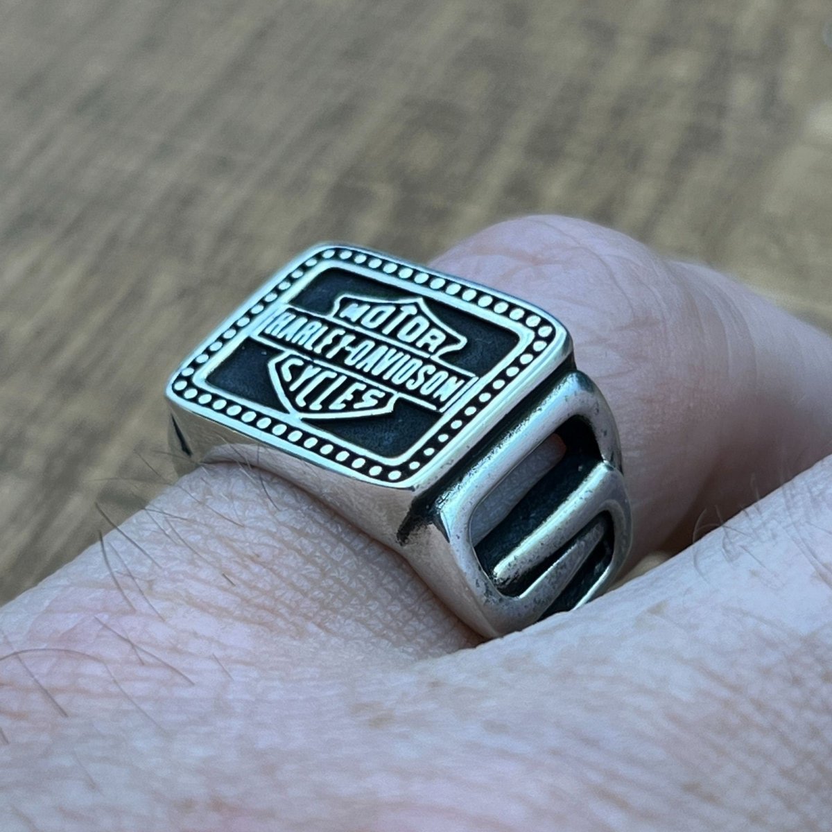 Harley Davidson 925K Sterling Silver Ring