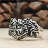 Harley Davidson 925K Sterling Silver Ring