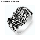 Harley Davidson 925K Sterling Silver Ring