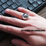 Harley Davidson Motorcycle Signet Ring