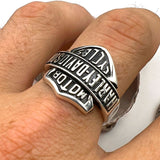 Harley Davidson Signet Ring Jewelry - TryAladdin