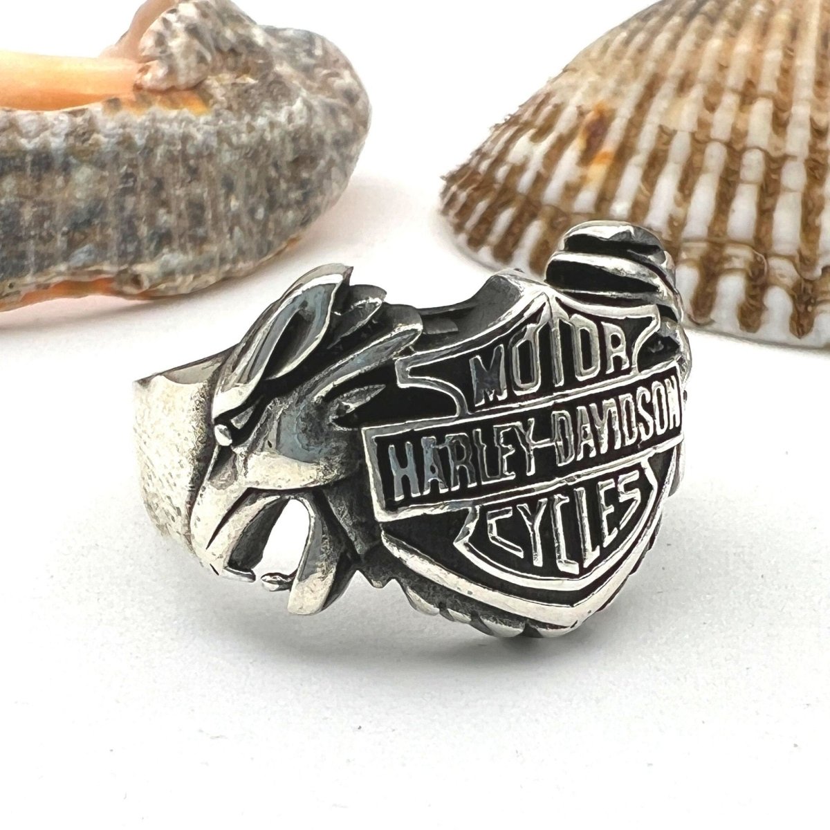 Harley Davidson Sterling Silver Ring