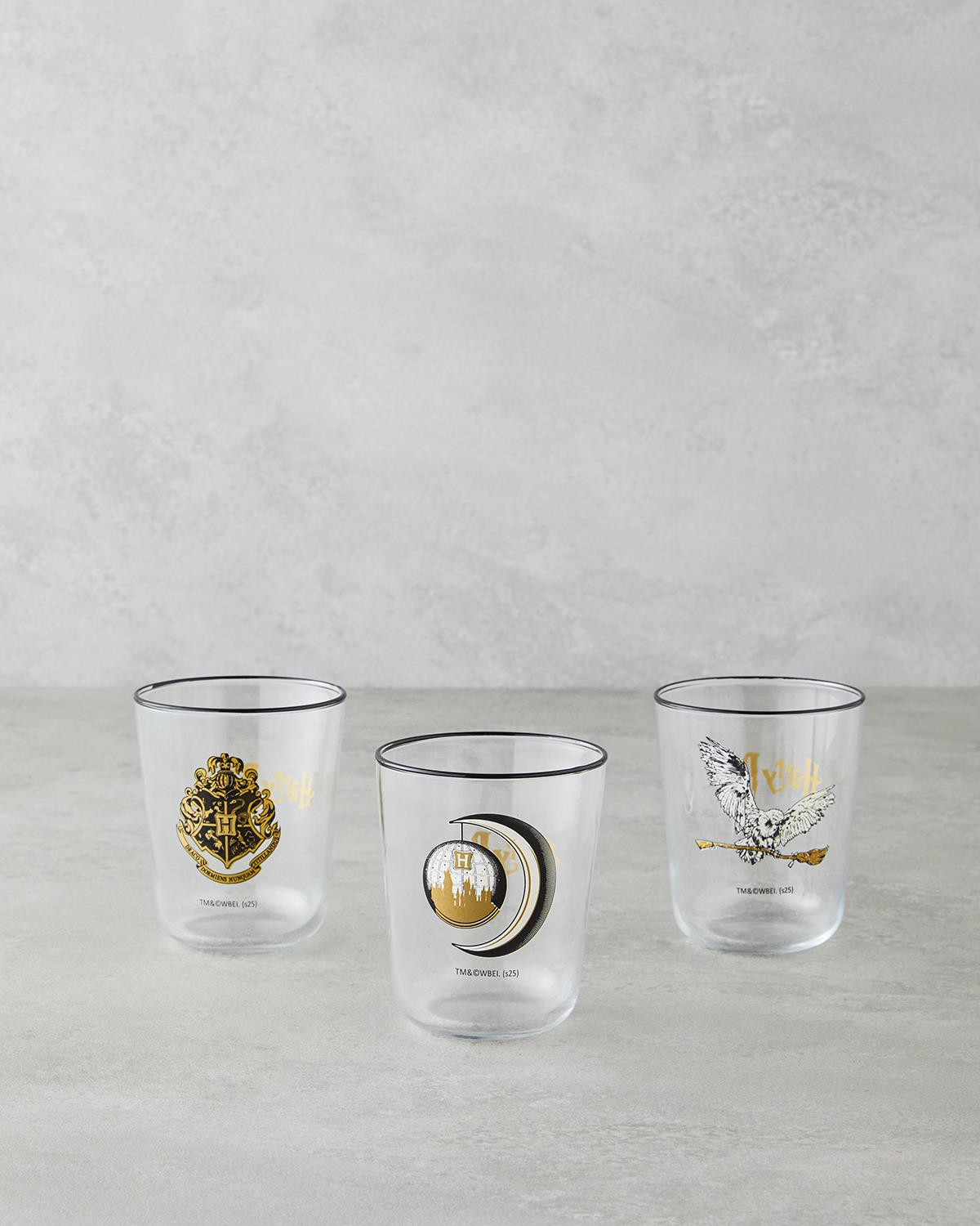 Premium Licensed Harry Potter Collectible Glassware Set