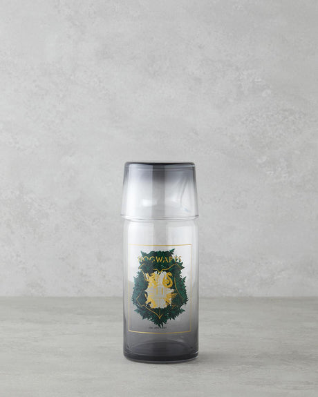 Collectible Licensed Harry Potter Glass Bedside Carafe - Water Pitcher & Tumbler Set