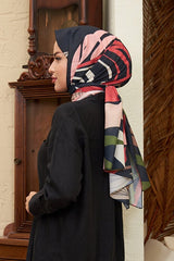 Hawaiian Print Cotton Viscose Shawl - Soft & Trendy - TryAladdin
