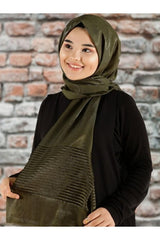 Hayal Evening Shawl - Khaki, Breathable & Lightweight - TryAladdin