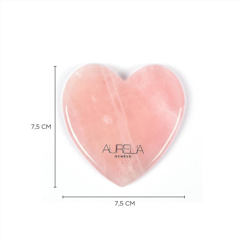Heart Shaped Gua Sha Stone for Facial Massage & Skincare - TryAladdin