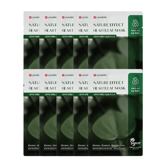 Heartleaf Sheet Mask - Deep Hydration & Refreshing Daily Care - TryAladdin