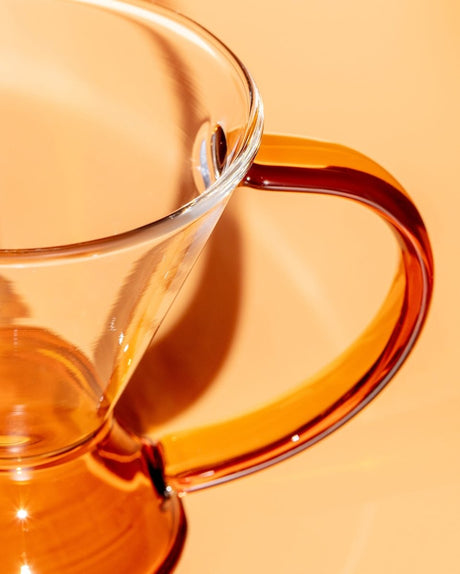 Heat - Resistant Borosilicate Glass Coffee Cup - Modern Minimalist - TryAladdin