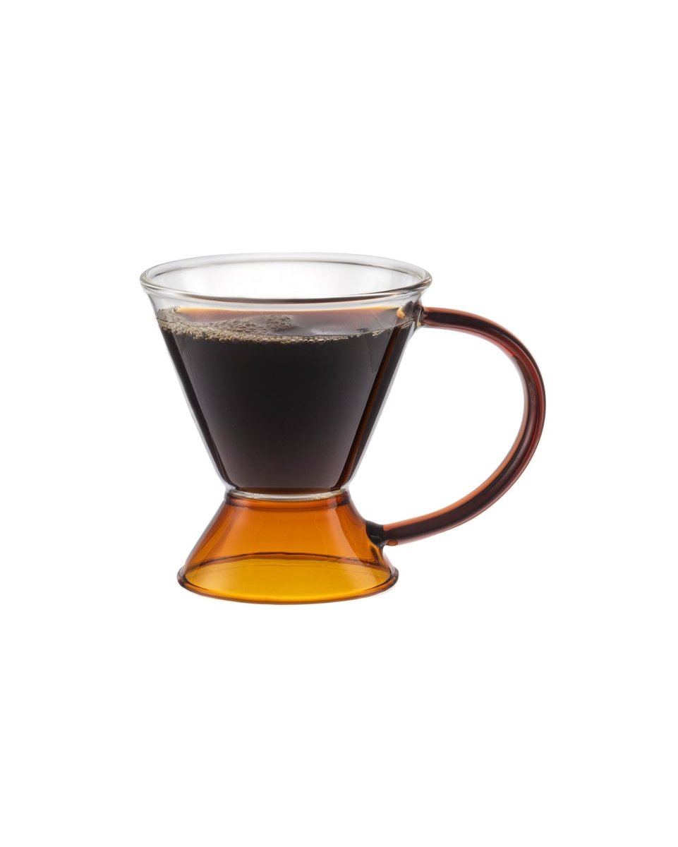 Heat - Resistant Borosilicate Glass Coffee Cup - Modern Minimalist - TryAladdin