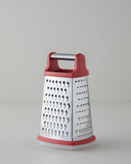 Professional Stainless Steel Kitchen Grater Red