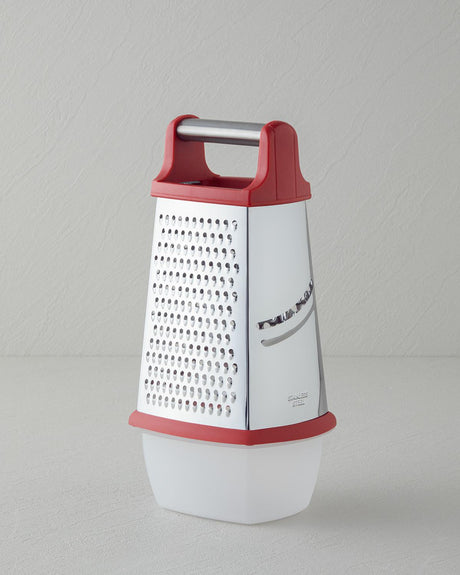 Professional Stainless Steel Kitchen Grater Red
