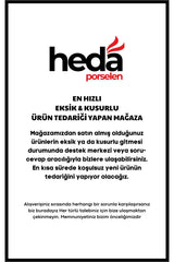 Heda Porselen Dalya Premium Porcelain Turkish Coffee Cup Set - 12 - Piece - TryAladdin