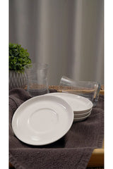 Heda Porselen Ruya Premium Striped Porcelain Tea Set - 12 Piece - TryAladdin