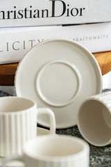 Heda Porselen Saturn Professional 12 - Piece Porcelain Coffee Set - TryAladdin