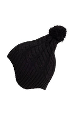 HelloBaby Pom - pom Ear Flap Baby Beanie Hat - 100% Acrylic - TryAladdin
