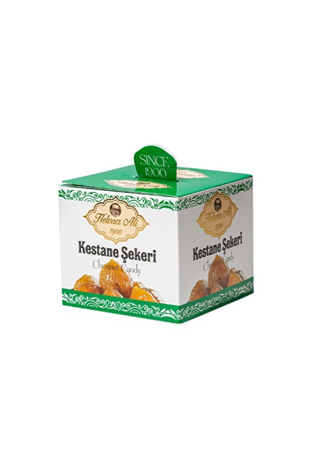 Helvaci Ali Premium Candied Chestnuts in Syrup Glass Jar - 470g - TryAladdin
