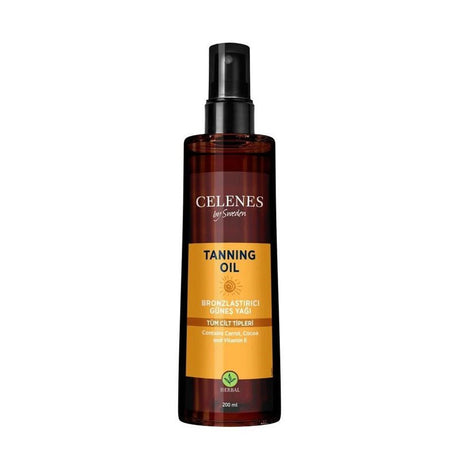 Herbal Bronzing Sun Oil - Fast Tan, SPF 15 Protection & Skin Nourishment - TryAladdin