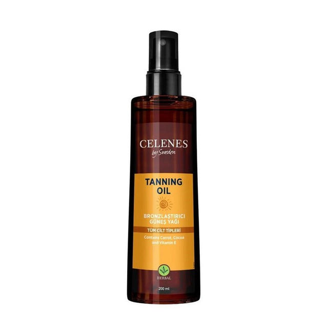 Herbal Bronzing Sun Oil - Fast Tan, SPF 15 Protection & Skin Nourishment - TryAladdin