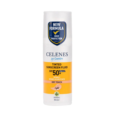 Herbal Dry Touch Tinted Sun Cream SPF 50+ - Matte Finish - TryAladdin