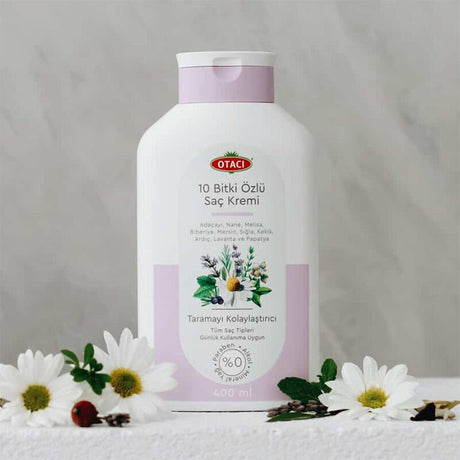Herbal Repairing & Strengthening Hair Conditioner - 10 Botanical Extracts - TryAladdin